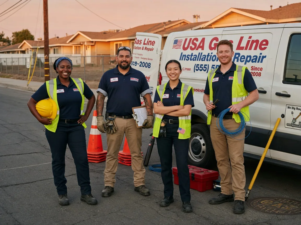 Gas Line Installation company in Clare, IL